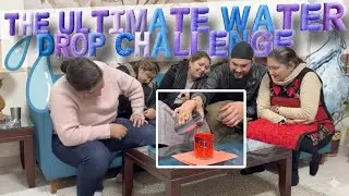 Could you win this ultimate water drop challenge? #family #games #challenge #khushankjain #youtube
