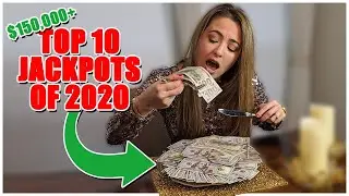 $150,000+ in JACKPOTS! My Top 10 HANDPAYS of 2020!