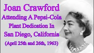 Joan Crawford In San Diego, California (April 1963)