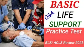 Практический тест по базовой сердечно-легочной реанимации (BLS/ACLS/CPR) 2026 года с объяснениями...