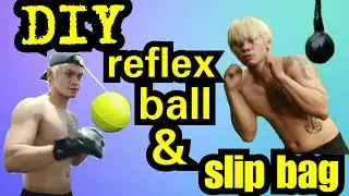 DIY Reflex Ball || Homemade Slip Bag || Homemade Boxing Equipment Flex TV