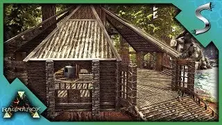 BUILDING THE REDWOODS OUTPOST WORKSHOP! - Ark: RAGNAROK [DLC Gameplay S3E24]