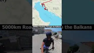 Roadtrip through the Balkan Coast #roadtrip #balkan #shorts