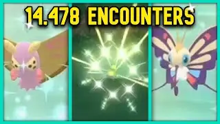 I Found 3 Shinies in ETERNA FOREST!! (14,478 REs Total)
