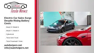Electric Car Sales Surge Despite Rising Battery Costs