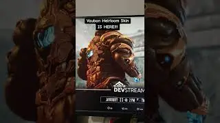 Vauban Heirloom Skin CONFIRMED?! | Devstream Reveal Soon #Warframe #Vauban #WarframeShorts