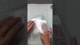Inked Embossing Folder - quick and easy technique for World Card Making Day!