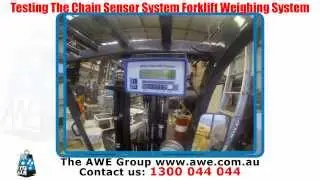 Fitting A Forklift Chain Sensor & Weightmaster to Forklift