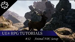 Unreal engine 4 RPG Tutorials   Animal NPC #12