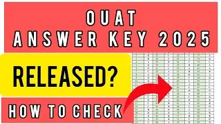 OUAT Answer Key 2025 | OUAT Answer Key Kaise Dekhe