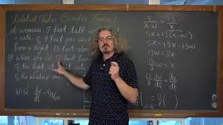 Related Rates Similar Triangles   4K