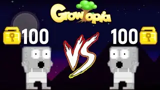 Growtopia: 1DL vs. 1DL SET Challenge! - Гровтопия на русском😎 (feat. Marcyc)