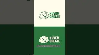 Como passar um logotipo para o negativo mantendo as &aacute;reas de branco #design #designer #designdelogo