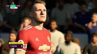 FIFA 18  1 тур Эвертон-Манчестер Юнайтед (карьера)