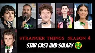 STRANGER THINGS | star's 💫 Salaries 💵 | how much paid actors for his role 🤑.