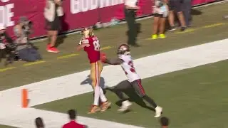 George Kittle UNBELIEVABLE TOE TAP TOUCHDOWN 🔥 49ers vs Buccaneers 2024 Highlights