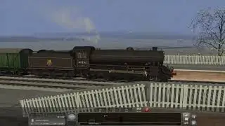 Train Simulator Classic - [Thompson B1] - N.S1135 GNoSR Freight Maneuvers In The Snow - 4K UHD