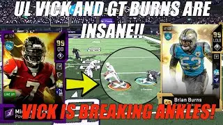 99 ULTIMATE LEGEND VICK AND GOLDEN TICKET BRIAN BURNS ARE INSANE!! Madden 20 Ultimate Team!