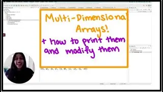 Multidimensional Arrays! + How to Initialize, Print, and Work With Them
