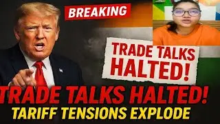 Trum stop trade talk with india 50 % tarrif on indian products...