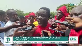 Cocoa Price Slashed: Farmers in Western North Protest Ghana Government Decision