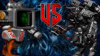 Cyber Romero vs Obsidian Tyrant  - Colorful Hell: PLUS MOD  Monster Infighting - DOOM ARENA