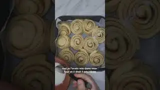 Si tu n'as jamais essayé fait le maintenant un bon cinnamon roll 😋😋🥰🥰