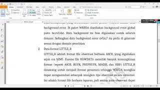 PERSIAPAN AWAL DATA OBSERVASI