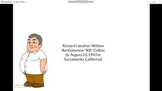 Richard Collins' brothers and their families