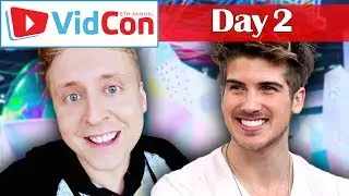 I SAW JOEY GRACEFFA! - VidCon 2017 - DAY 2