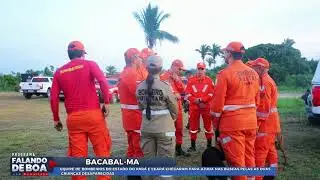 EQUIPE DE BOMBEIROS DO ESTADO DO PARÁ E CEARÁ CHEGARAM PARA AJUDA NAS BUSCAS PELAS AS DUAS CRIANÇAS