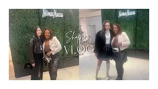 VLOG: Shopping with Alyssa & Cassie at Neiman Marcus Event | Zara Justina
