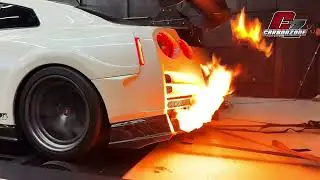 Nissan GTR R35 Flame Thrower Carbonzone Unlimited