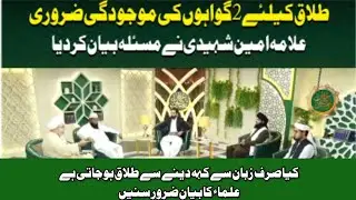 Talaq kb hoti hai|Maulana Amin shaheedi|طلاق کیسے ہوتی ہے |#ramzan #aminshaheedi