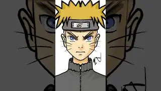 Draw naruto with me.           #anime#naruto#procreate#shorts