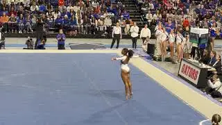 eMjae Frazier Floor Routine 9.825 | Florida Gators vs. Alabama (2026)