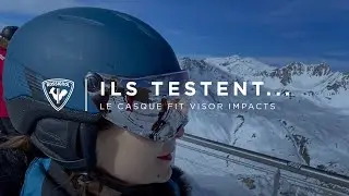 ROSSIGNOL | Lina teste le casque Fit Visor Impacts Unisexe