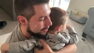Toddler Makes Dad Cry