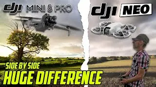 DJI Mini 5 Pro против DJI Neo: подробный тест камеры и полета.
