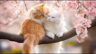 Soothe Cat’s Anxiety 💕 Gentle Calming Music for Cats to Cure Separation Stress