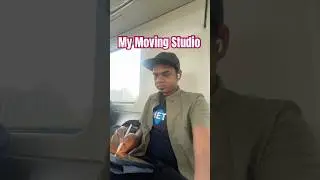 My Moving Studio And Live Drawing Of Metro Passenger #reels #livedrawing #avivinay #mymovingstudio