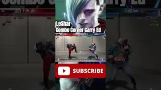 Ed Sf6 Combo level 2 Corner Carry High Level Gameplay #スト6 #sf6highlevel #sf6ed
