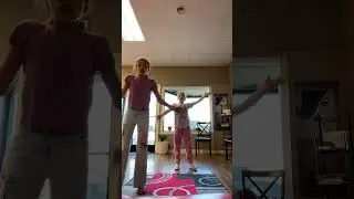 Kick into a split