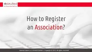 How to Register an Association?