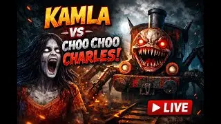 Choo Choo Charles monster Train with Hypo Clasher😱 vs Kamla Live #gaming #horrorgaming #shorts