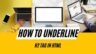 how to underline h2 tag in html