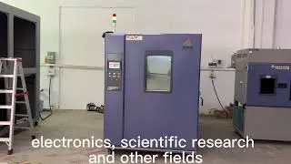 Floor type high and low temperature box
