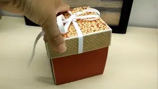 [Box + Scrapbook] Explosion Box Scrapbook For Friends