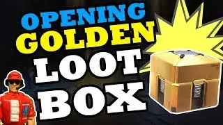 Overwatch - Golden Loot Box OPENING!  Guaranteed Legendary Skin