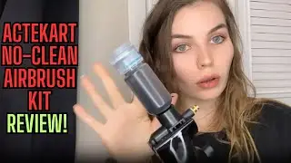 Review of this Actekart No-Clean Airbrush Kit!
